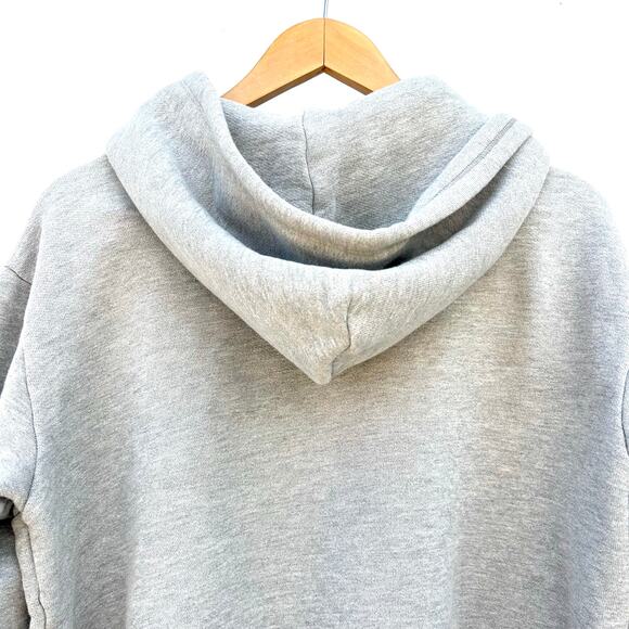SPRWMN Full Zip Up Hoodie Heather Gray Grey Light Sweatshirt Cotton Extra Small - Picture 9 of 13